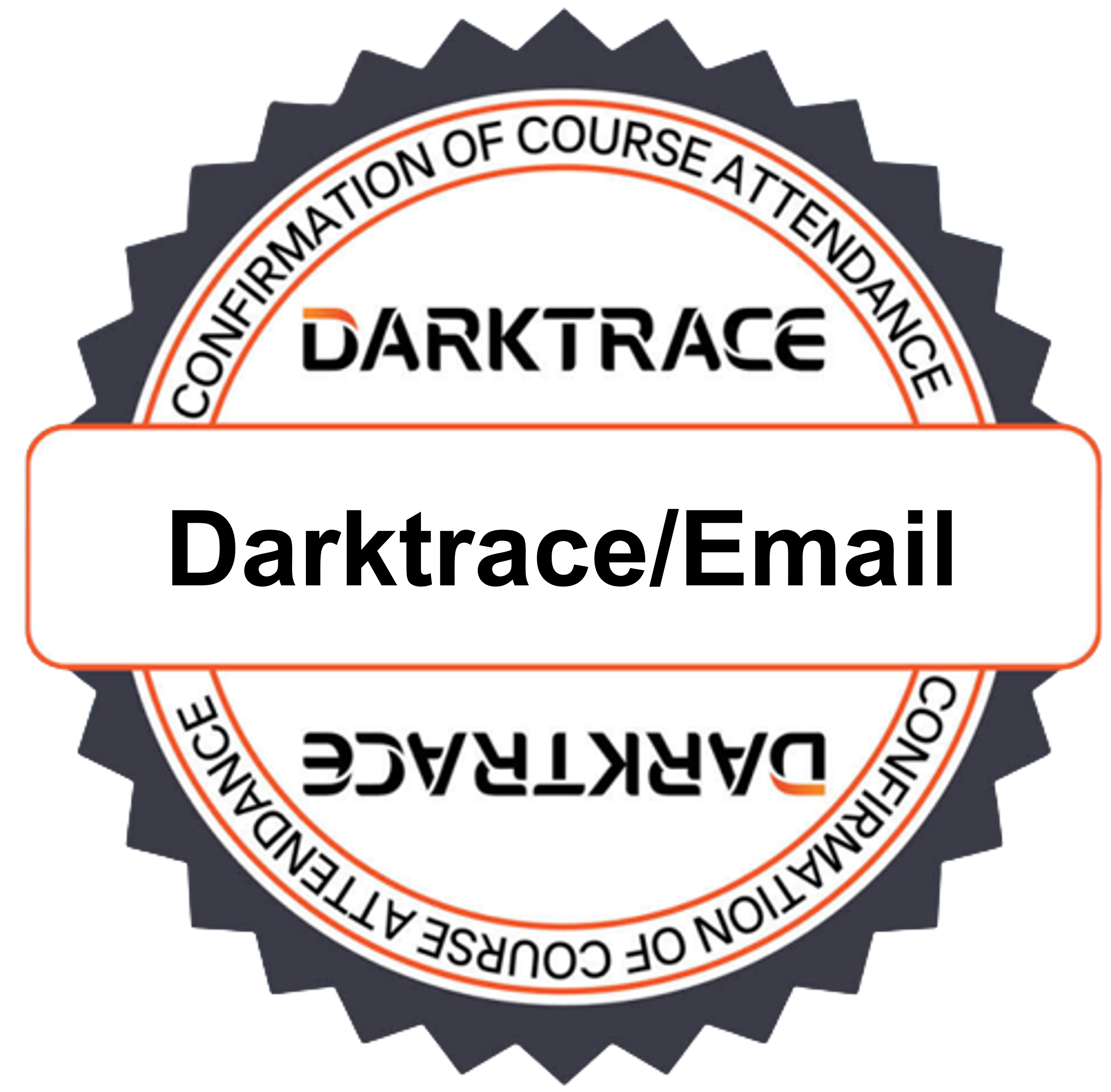Darktrace/E-Mail course attendance