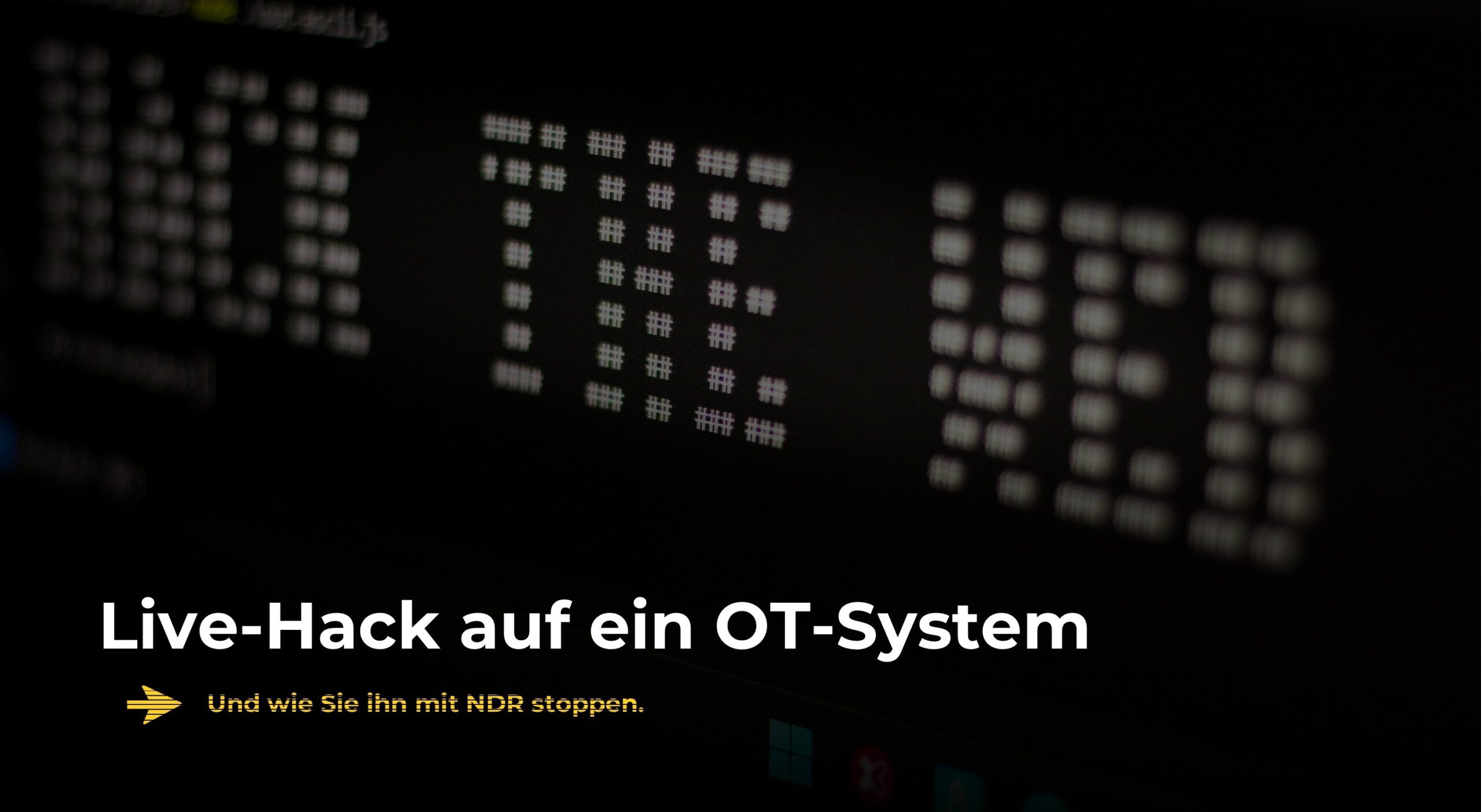 Live-Hack auf ein OT-System